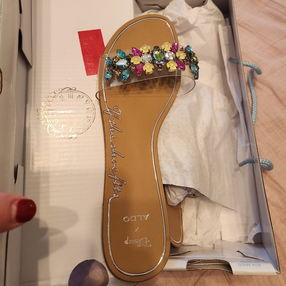 Brand New Aldo x Disney Curfew Who Sandals